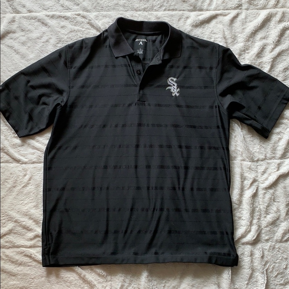 Black Chicago White Sox Polo